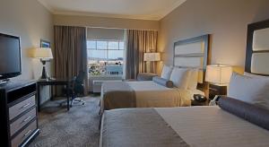 Wholesale Melamine plywood hotel Guest room furniture liquidators Guest rooms Wall panels with Wood Headboards and Long Desk Table from china suppliers