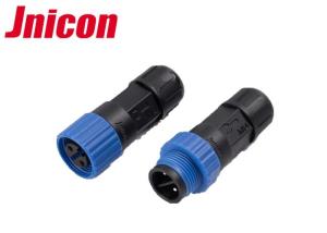 Wholesale LED Lighting Waterproof Power Connector 2 Pin Male Female Screw Locking IP68 from china suppliers