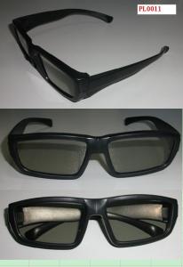 Wholesale Anti-Scratch Plastic Circular Polarized 3D Glasses For Cinema OEM / ODM from china suppliers