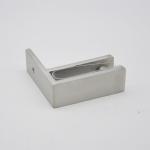 Stainless steel Glass clamps 90 degree RS2315 wall to glass, 70X25mm, thickness