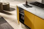 Customized PET Kitchen Cabinets Modern White Kitchen Storage Cabinet