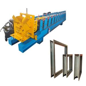Wholesale Aluminum Metal Steel Door Frame Roll Forming making Machine Door Frame Making Machine from china suppliers