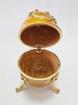 Luxury Faberge Easter Eggs Faberge-Egg Hand Painted Jewelry Trinket Box Gift for