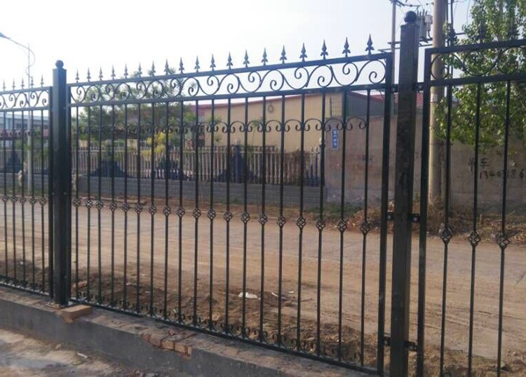 Shengwei fence - security spear top steel fence, garden wrought iron fencing