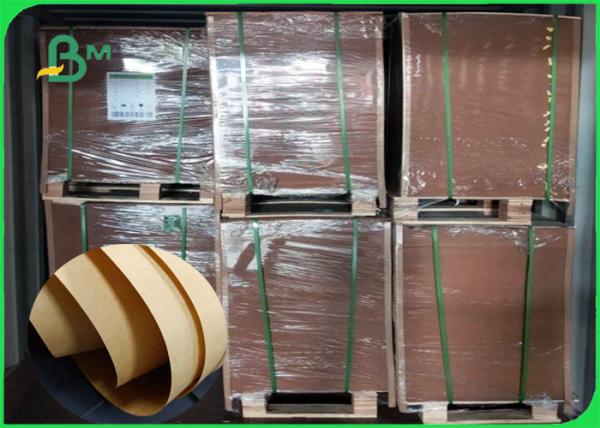 High Burst Resistance Virgin Pulp 80gsm 90gsm Cement Kraft Liner Paper For Flour
