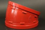 Piping System Ductile Iron Grooved Fittings 22.5° Camlock Fittings