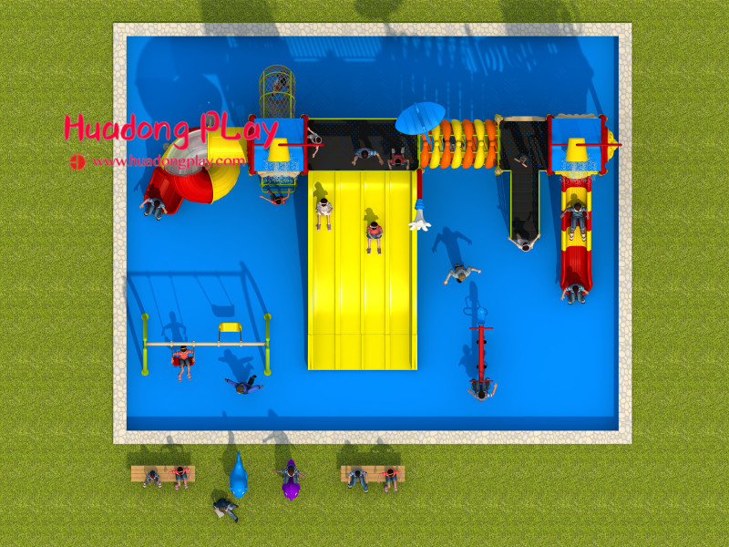 Creative Aquatic Playground Equipment Durable Innovative Design High Safety