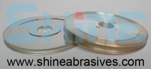 Wholesale 7 inch Metal Bond Glass Grinding Round Edge Wheel PE Diamond Grinding Wheel for Glass from china suppliers