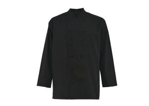 Wholesale Long Sleeve Men'S Protective Work Clothing Black Chef Jacket Eco Friendly from china suppliers