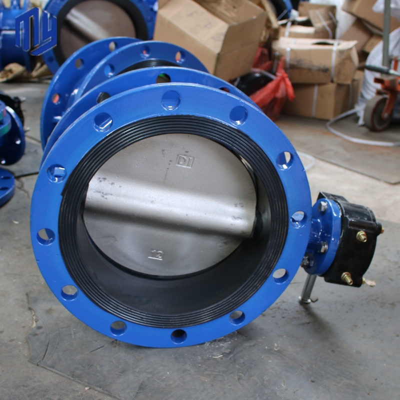 Gas and Water Heater Service Valves for Ductile Iron Stainless Steel Single Flange Butterfly Valve