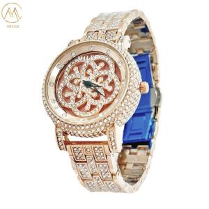 Wholesale New Style China Movement Fancy Ladies Watch Full of Diamond Watch from china suppliers