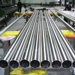 ASTM AISI 201 304 25mm SS Steel Pipes Polished Seamless Stainless Steel Round