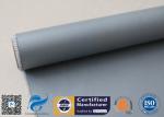 E - Glass 260℃ Gray Silicone Coated Curtains 4HS 510g / 590 Silicone Coated