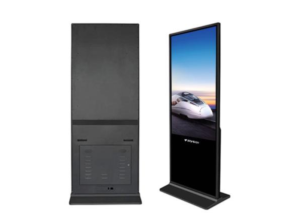CLEAR Screen Indoor Digital Advertising Display , Digital Information Display