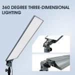 Yidoblo new 70W Full-Screen LED Photographic Light 5800K for YouTube Video