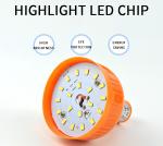 Outdoor Waterproof Solar LED Bulb 20W 50W Remote Control E27 Rechargeable