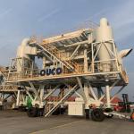 Tire Mounted Eco Hopper 40 Cube Meter Mobile Wood Pellet