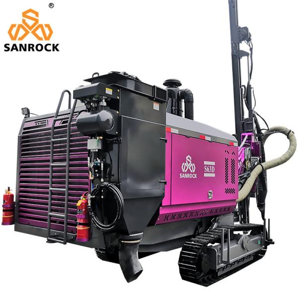 SANROCK Portable DTH Drilling Rig Mining Equipment Hydraulic Borehole Drilling