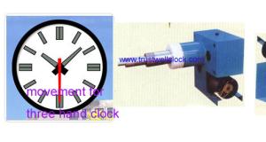 Wholesale three hand- minute hour second hand movement motor for big tower clocks from china suppliers