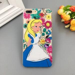Wholesale Soft TPU Three-dimensional Relief Flower Maid Pattern Cell Phone Case Cover for iPhone 7 6s Plus from china suppliers