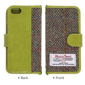 Wholesale Leather Harris Tweed Phone Case , IPhone 5 5s Iphone SE Wallet Case from china suppliers