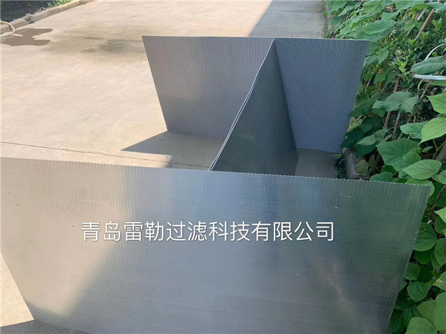 SS316L Sieve Plate Wedge Wire Screen Dewatering ISO 9001