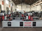 Assemble Shelf Auto Pipe Welding Machine 3 Faces / 4 Faces Goods Shelf Beam