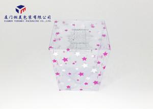 Wholesale Trapezoid Shape 0.3mm Clear Plastic Box Packaging Reusable Offset Printing from china suppliers