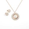 Buy cheap South American Fashion Stainless Steel Earrings With Matched Pendant Necklace from wholesalers