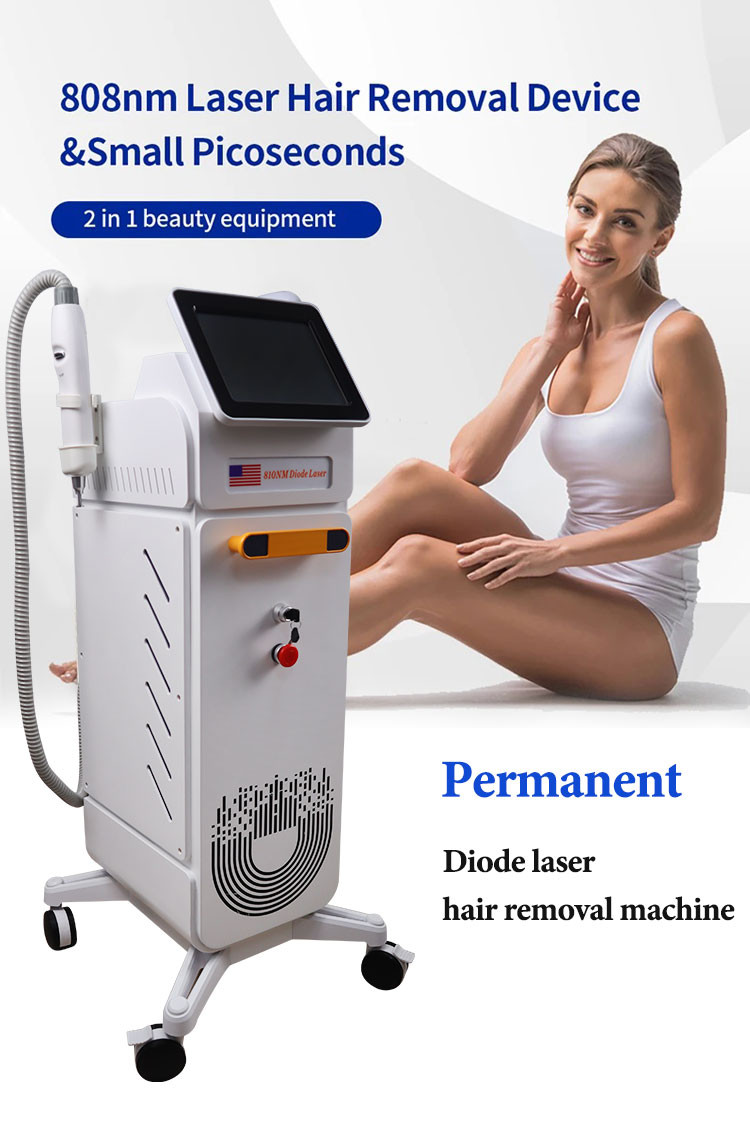 15.6 Inch TFT True Color LCD Touch Screen Diode Laser Hair Removal Machine From Germany