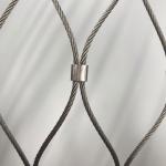 1.2mm Stainless Steel Balustrade Mesh , Stainless Steel Banister Guard Netting
