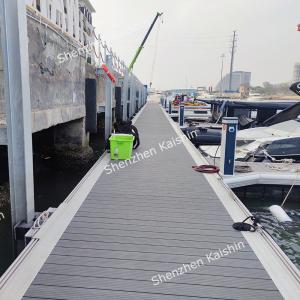 Wholesale Marine Aluminum Floating Dock Marine Floating Pontoon Pier For Yacht from china suppliers