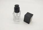 ISO Label Transparent 30ml 50ml Glass Cosmetic Bottles