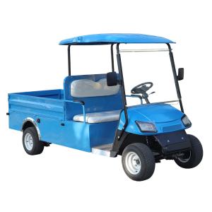 Wholesale OEM Blue New Energy Club Car Utility Bed Golf Cart 4 Wheeler 80km from china suppliers