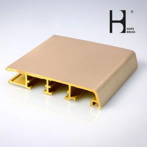 Wholesale ISO9001 16ft Long Glossy Metal Door Profile For home deracotion from china suppliers