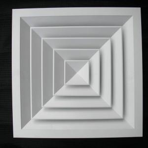 Wholesale Industrial Metal Ceiling Air Diffuser Aluminum Strip Corrosion Resistant Four Way from china suppliers