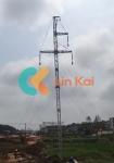 Tower Erection Gin Poles Of Power Line Construction Equipment