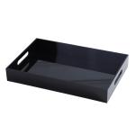 Lemon Color Acrylic Serving Tray For Coffee Fruits Hotel Restaurant Home Using