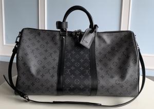 Wholesale Grey Men'S Genunie Leather Womens Travel Handbag Business Style from china suppliers