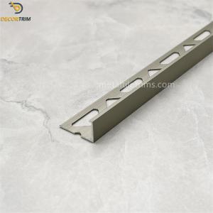Wholesale 12mmx22mm Metal Tile Profile Trim Ceramic Tile Edging Strips from china suppliers