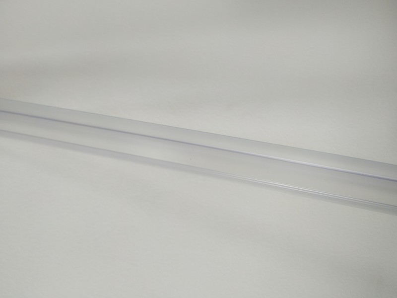 Sliding Glass Shower Door Seal with 180 Degree Transparent PVC and Long Lift Function
