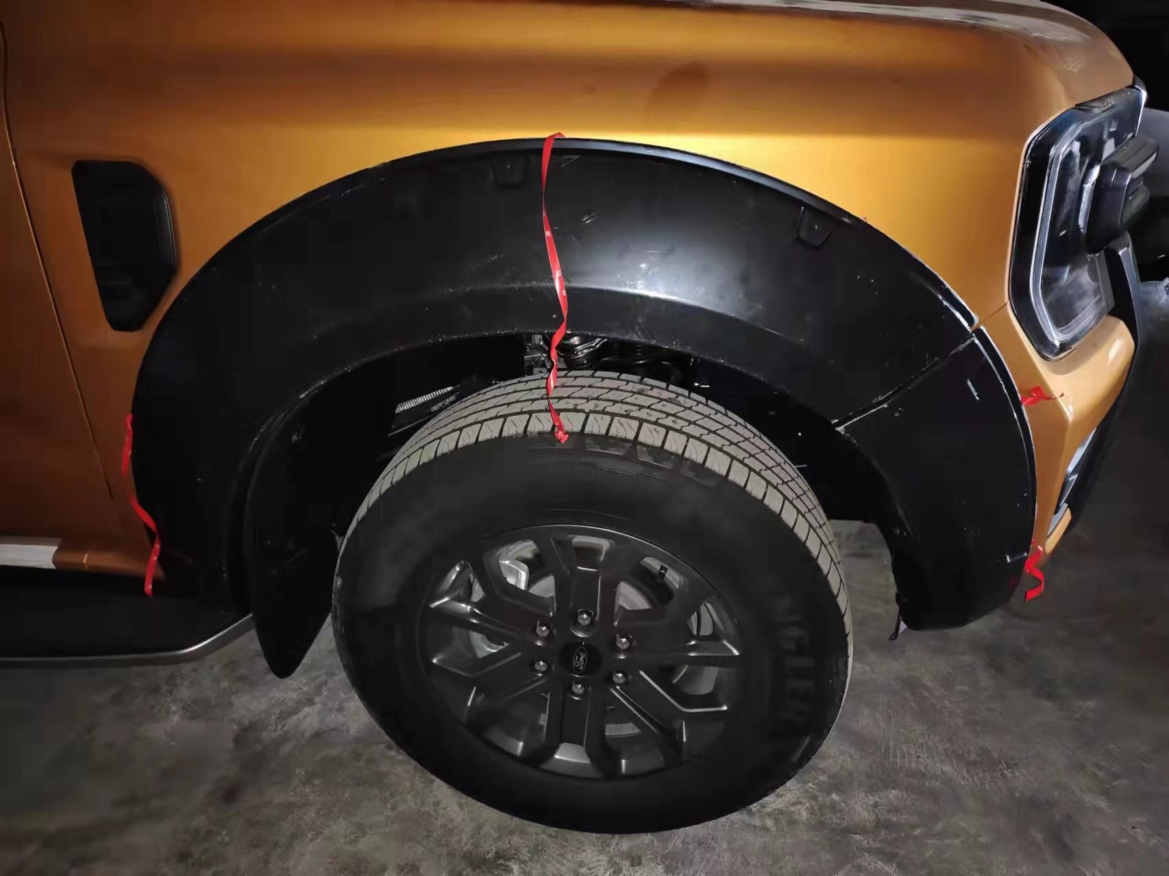 4X4 Pickup Fender Flares For Ford Ranger 2022 T9 Matte Black