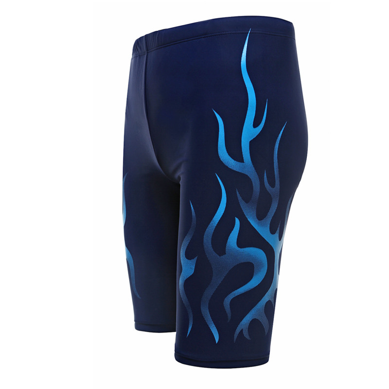 Men's brand swim mens beach Surf swimsuit knee length bathing swimming shorts male sports bath
