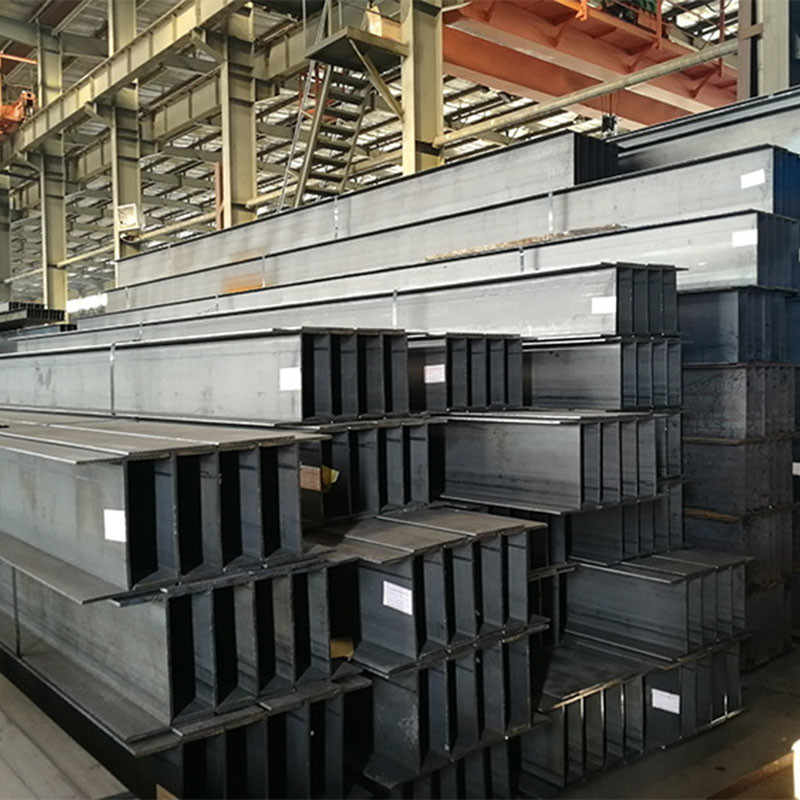 Sandblasting Metal H Beam Stainless Steel I Beam In Industrial Settings