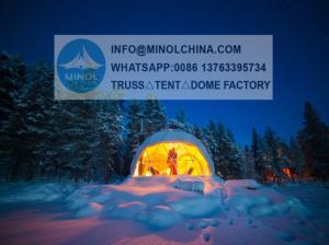 Wholesale Hotel Dome Camping Tent Geodesic Luxury Glamping Tents from china suppliers
