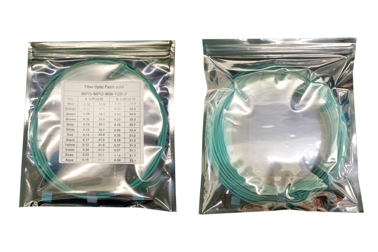 5M Length Female To Female 12 Cores MPO MTP Cable Type B OM3 Fiber Cable