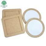 Personalized Round Cork Placemats Trivets Antiskid Good Resilience