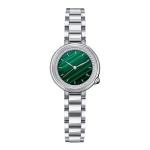 Wholesale SS316L Women Quartz Wrist Watch Mineral Glass Leather Strap from china suppliers