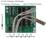 18.5V 30A 5S LTO Battery BMS 1.6mm Thickness for Lithium Ion Battery Pack