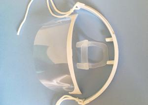 Wholesale FDA Clear Chin Supported Face Shield Under Chin Protective Nose Guard from china suppliers